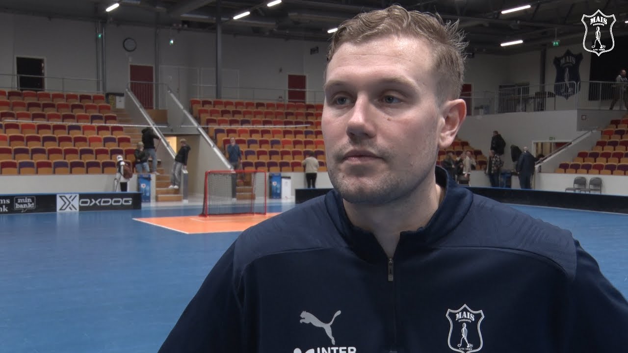 Anton Hedin efter Mullsjö AIS - AIK IBF - SSL Omgång 15