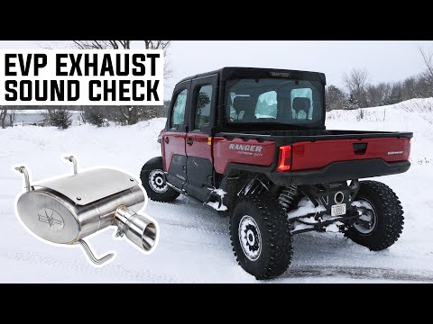 EVP Center Exit Muffler With Rear Fascia for Ranger 1500