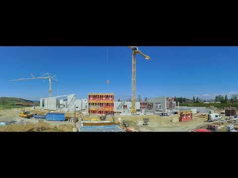 Timelapse du chantier du Centre Aquatique intercommunal