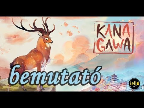 Kanagawa - társasjáték bemutató - Jatszma.ro