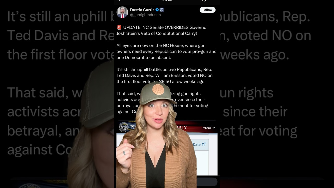 UPDATE On Veto OVERRIDE?!? #2ndamendment #shortsfeed #shortsvideo #shorts