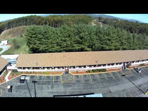 Super 8 Motel and surrounding area in Christiansburg, VA