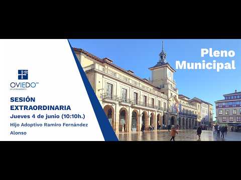 Hijo Adoptivo Ramiro Fernández Alonso. Pleno Extraordinario del 4 junio de 2026