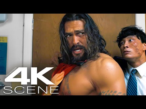 Yakuza Vs. Jason Momoa (2026) Fight Scene - The Wrecking Crew Movie Clip 4K