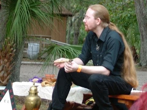 Scholar and spiritual seeker  Aaron Leitch