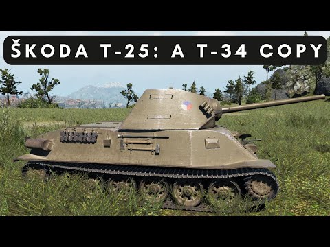 &Scaron;koda T-25: Czech T-34 Copy for the German Army ('41 &ndash; &lsquo;42)