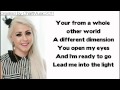 Amelia Lily - E.T (Lyrics On Screen) 