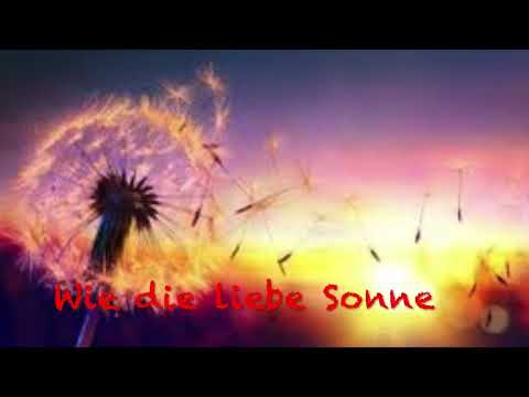 Wie die liebe Sonne