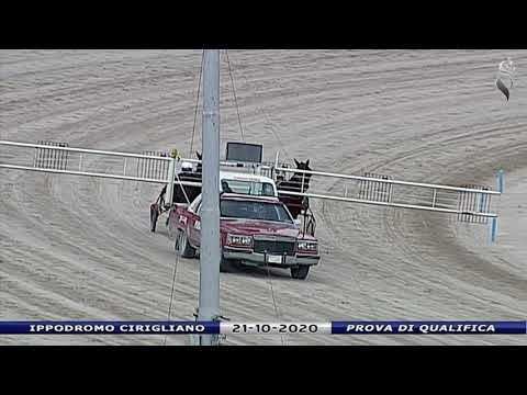 Aversa trotto 21 Ottobre 2020 - Prova di qualifica
