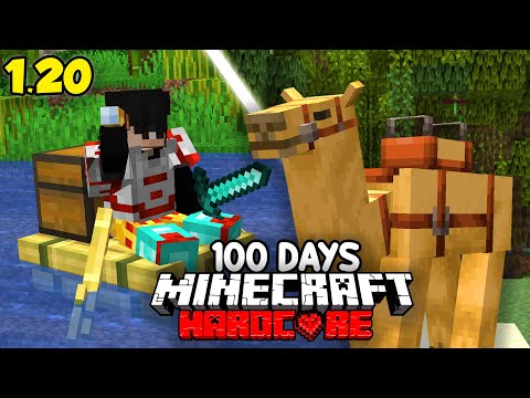 I Survived 100 Days in Minecraft 1.20 NEW Update! (Bedrock Edition)