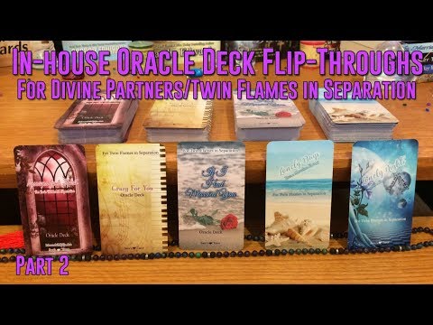 Sandy's Library In-House Oracle Deck Flip-Throughs. Part 2.