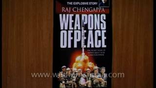 A book written by Raj Chengappa released by Dr. Raja Ramanna in olden days