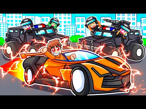 PRISONER CAR SPEEDRUNNER vs SWAT OFFICER HUNTERS In DRIVING EMPIRE..