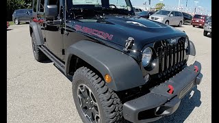 2015 Jeep Wrangler Unlimited Rubicon Hard Rock Black | New Jeeps Indianapolis | 17546