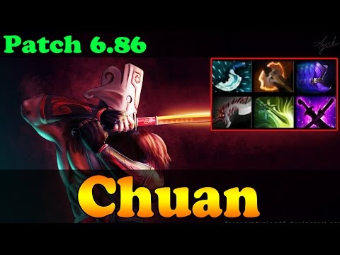 Dota 2 - Patch 6.87 - Chuan Plays Juggernaut Vol 1 - Ranked Match Gameplay!
