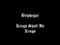 Belphegor - Kings Shall Be Kings