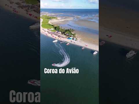 🇧🇷 Coroa do Avião - Ilha de Itamaracá, Pernambuco, Brasil. Drone video DJI mini 4 PRO #drone #dji