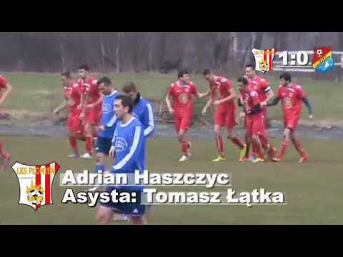 Adrian Haszczyc 1:0 (29') 16 kolejka: Płomień Limanowa - Hart Tęgoborze