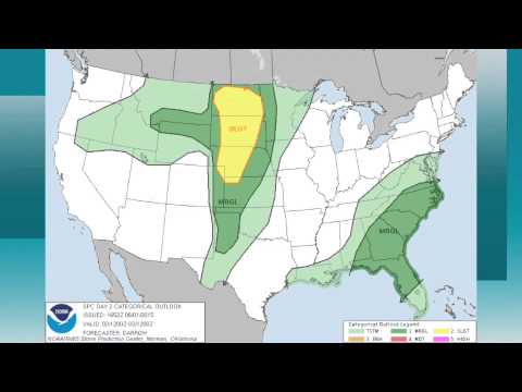 June 1, 2015 Weather Xtreme Video - Afternoon Edition