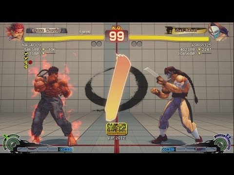 NAGAO (Evil Ryu) vs Aomon (Claw) - AE 2012 Match *1080p*