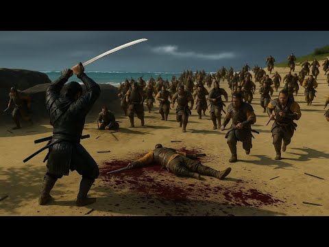 One Man vs 100 Enemy – Ghost of Tsushima Brutal Combat 4K60FPS