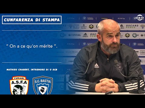 CdF 5ème tour | Furiani 2-2 Bastia (6 TAB 5) : Réaction de M. Chabert