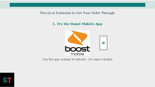 How To Fix Boost Mobile Online Order Not Working – Checkout, Payment Error