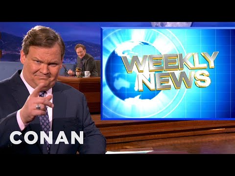 Andy Richter Reports On Amazing Jesus Pancake | CONAN on TBS
