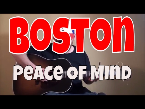 Boston - Peace Of Mind - Fingerpicking Guitar Cover