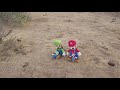 Charlie Kicking Mario And Luigi