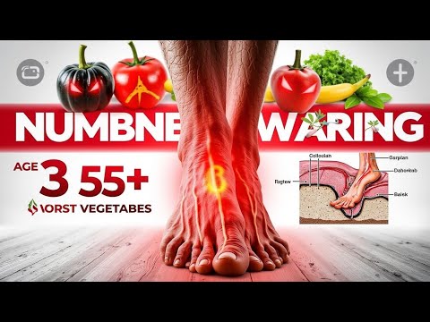 The 3 Worst Vegetables That Can Worsen Numbness in Your Feet After 55! 99% of People Don’t Know!