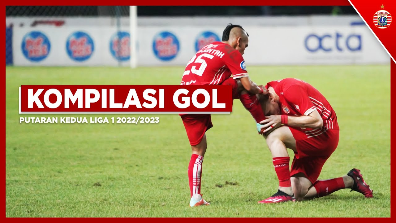 KOMPILASI GOL PERSIJA | Kumpulan Gol Persija Jakarta di Putaran Kedua Liga 1 2022/2023!!!