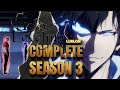 Solo Leveling Season 3 Complete All Chapters New 2025 Anime Series Manhwa Version