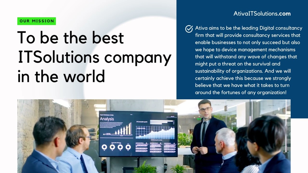 Welcome to AtivaITSolutions - Your Premier IT Solutions Provider.