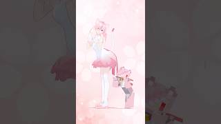 「きゅーぴっど。」踊ってみた(桜どかねこ＆桜ちびどかちゃんVer.)  #桜の日 #shorts