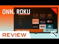 onn. Roku Smart TV Review // Walmart onn 32