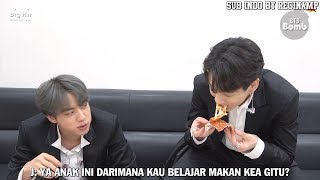 Download lagu [INDO SUB] [BANGTAN BOMB] Let's Pizza Party! - BTS (방탄소년단) mp3