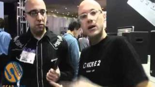 Video thumbnail for Native Instruments KORE Player: Free, Downloadable KORE 2 Announced At Winter NAMM 2008 by gearwire