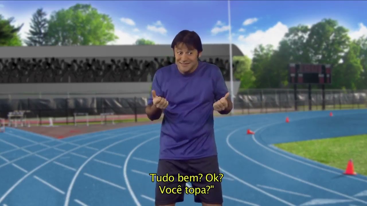 TV INES - Piadas em LIBRAS: Corrida