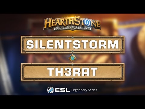 Hearthstone - SilentStorm vs. Th3Rat - ESL Legendary Series Season 2 Finals - Group D Losers Quarter