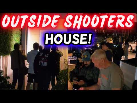 🔴 BREAKING: OUTSIDE SHOOTERS HOUSE! President Trump RUSHED Off Stage by Secret Service!