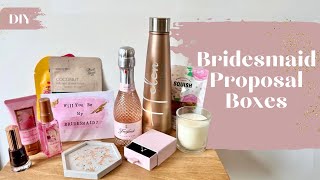 What to put in your Bridesmaid Proposal Boxes