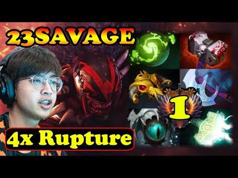 [GIVEAWAY] 23SAVAGE RANK #1 SEA RARE BLOODSEEKER CARRY 4 RUPTURE OP BUILD | DOTA2ORBS