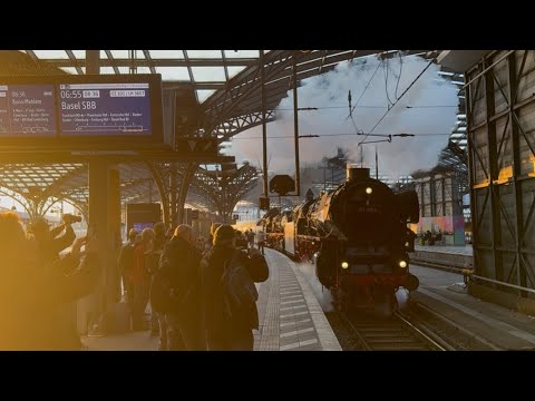 IGE special steam train ride - arrival in Cologne