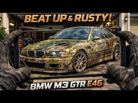 ASMR Car Restoration | BMW M3 GTR E46 Full Restoration from Rust to Showroom Luxury