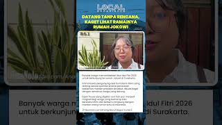 Jadi Tujuan Silaturahmi saat Lebaran! Rumah Jokowi Ramai Dikunjungi Masyarakat dari Berbagai Daerah