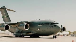 preview picture of video 'Helicopters Arrived Afghanistan on C-17'