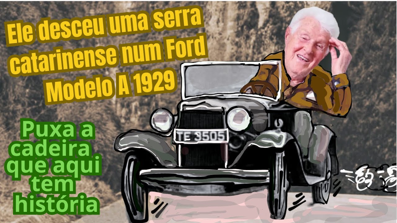 Seu Dionysio Frigo, 100 anos, conta a sua história.Parte 1: "Descendo a serra num Ford Mod. A 1929"