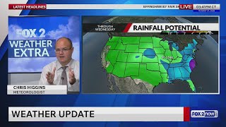 Weather Extra With Chris Higgins: Tracking the Next Front and the Weekend Forecast
