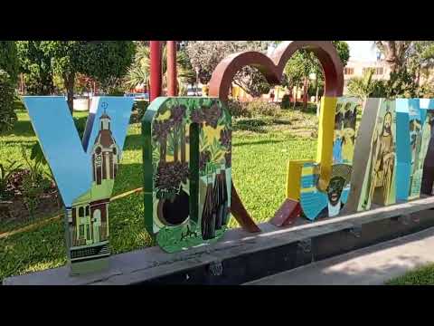 En la plaza de armas de la ciudad de Jayanca departamento Lambayeque Chiclayo  Perú...